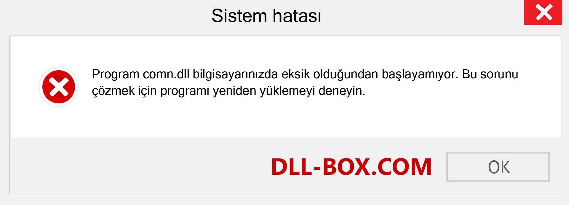 comn.dll dosyası eksik mi? Windows 7, 8, 10 için İndirin - Windows'ta comn dll Eksik Hatasını Düzeltin, fotoğraflar, resimler